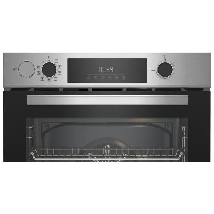 Four encastrable - Chaleur pulsée 3D - BEKO - BBIS14300XMPSE - Inox -