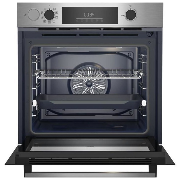 Four encastrable - Chaleur pulsée 3D - BEKO - BBIS14300XMPSE - Inox -