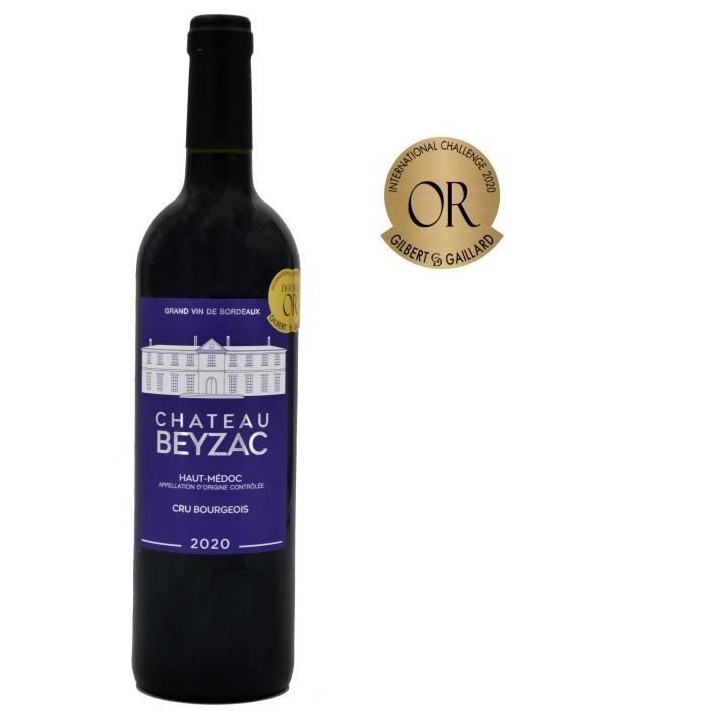 Château Beyzac 2020 Haut Médoc Cru Bourgeois - Vin rouge de Bordeaux