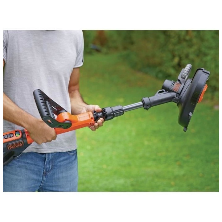 Coupe-bordure sans fil BLACK+DECKER STC1840EPC-QW - 18V - 30 cm