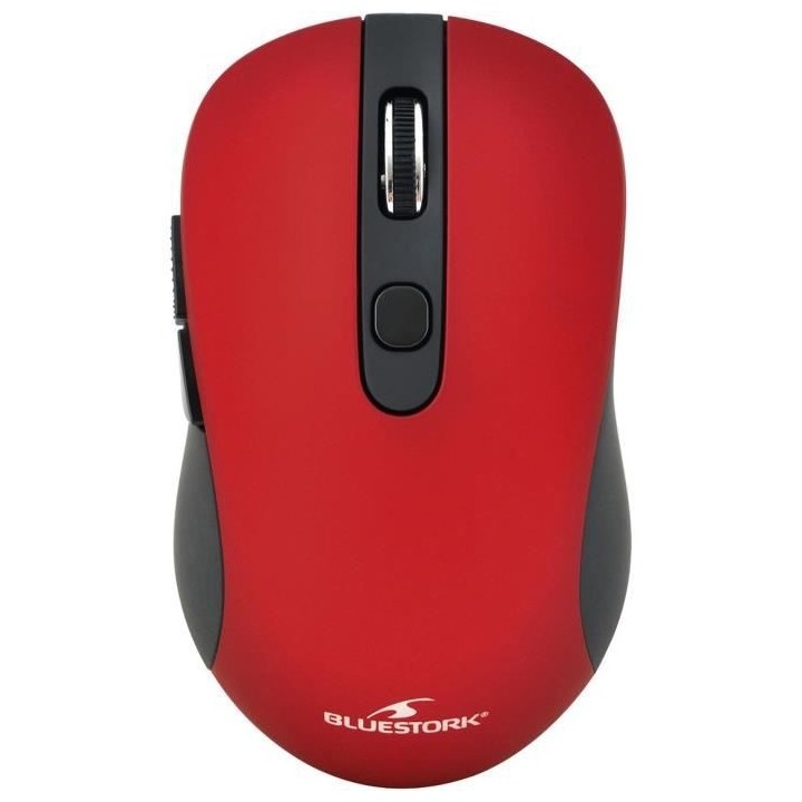 Souris Sans Fil - BLUESTORK - OFFICE 60 - PC/MAC - Rouge