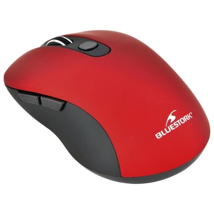 Souris Sans Fil - BLUESTORK - OFFICE 60 - PC/MAC - Rouge