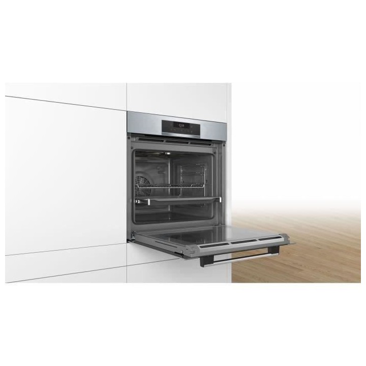 Four multifonction Pyrolyse - BOSCH SER4 - HBA372ES0 Inox - 71l - 7 mo