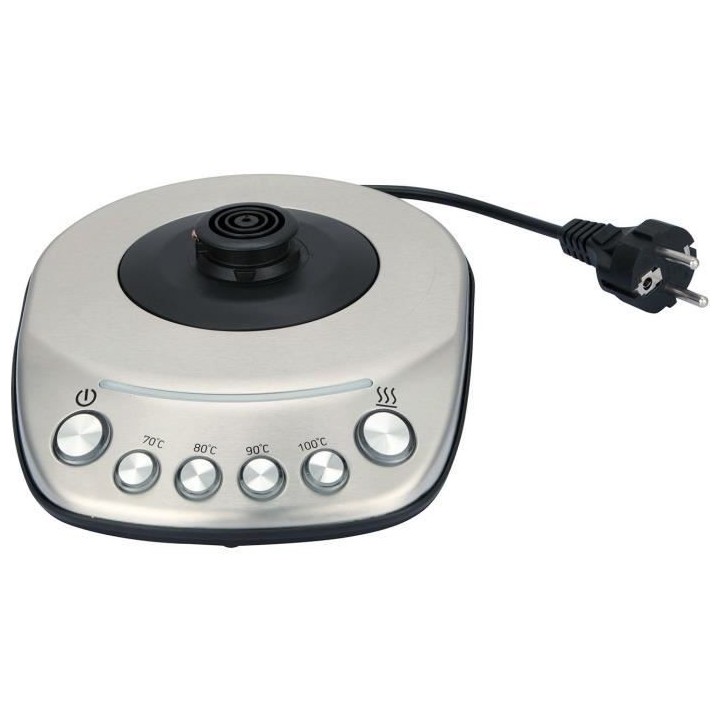 Bouilloire - BRANDT - BO1202B - 1,7 L - 5 températures + maintien au