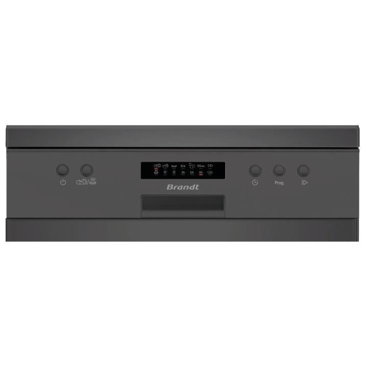 Lave-vaisselle pose libre BRANDT LVC337B - 13 couverts - L60cm - 47dB