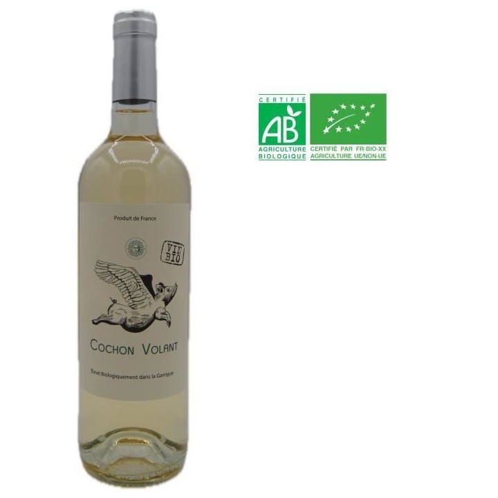 Château des Caraguilhes Cuvée Le Cochon Volant 2023 Pays d'Oc - Vin