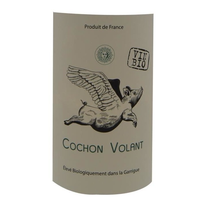 Château des Caraguilhes Cuvée Le Cochon Volant 2023 Pays d'Oc - Vin