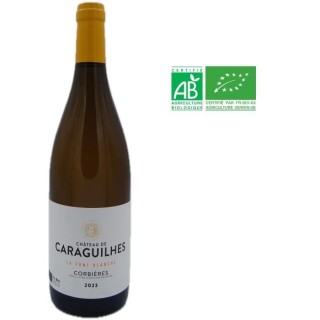 Château des Caraguilhes Cuvée La Font Blanche 2023 Corbieres - Vin b