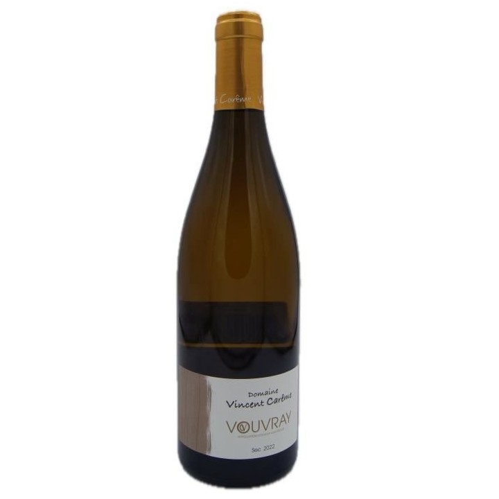 Domaine Vincent Careme 2022 Vouvray - Vin blanc de Loire - Bio