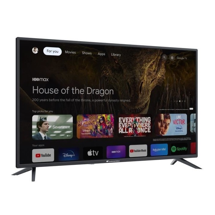 CONTINENTAL EDISON - CELED40SGFHD23B6 - TV LED - Full HD - 40 (102 cm)