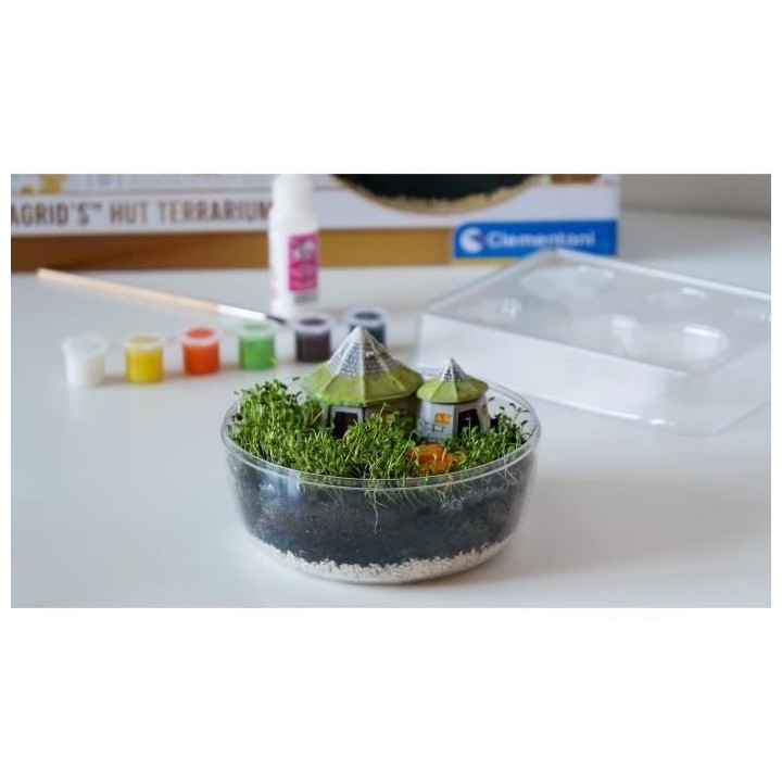 Terrarium Harry Potter - CLEMENTONI - Cabane de Hagrid a reproduire