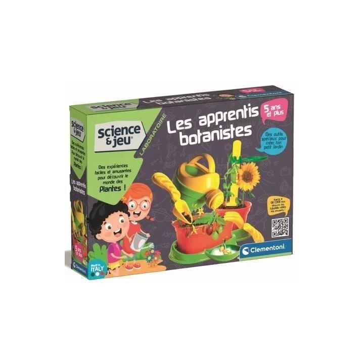 CLEMENTONI - Apprentis botanistes - Coffret scientifique - Découvrire