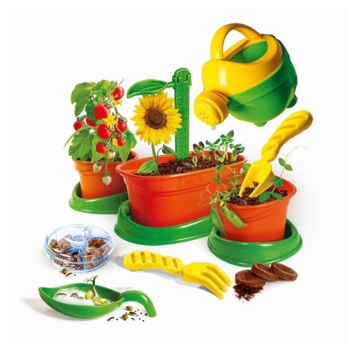 CLEMENTONI - Apprentis botanistes - Coffret scientifique - Découvrire