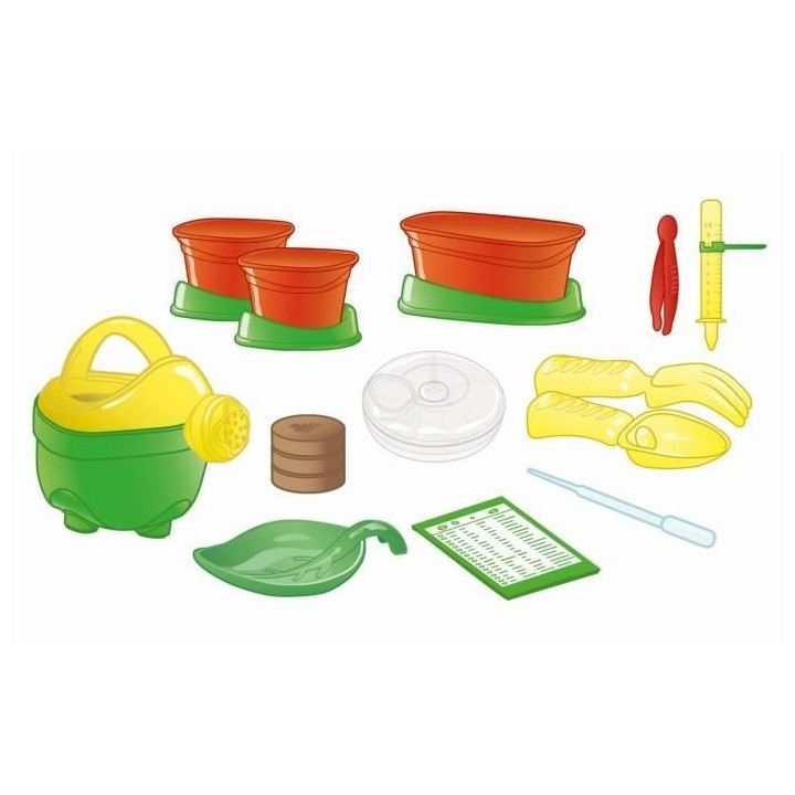 CLEMENTONI - Apprentis botanistes - Coffret scientifique - Découvrire