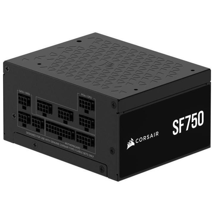 Alimentation modulaire SFX - CORSAIR - SF Series SF750 - 80 PLUS Plati