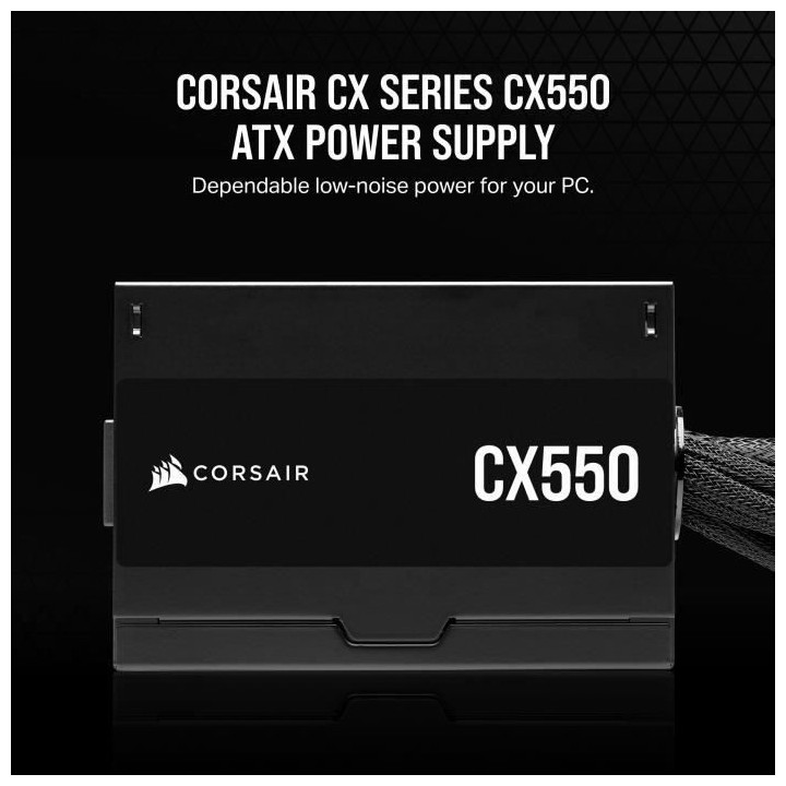 Alimentation - CORSAIR - CX550 - 80 PLUS Bronze ATX Power