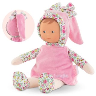 Mon Doudou COROLLE - Miss Rose Jardin en Fleurs - 25 cm - petite poup
