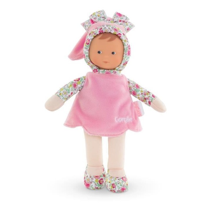 Mon Doudou COROLLE - Miss Rose Jardin en Fleurs - 25 cm - petite poup