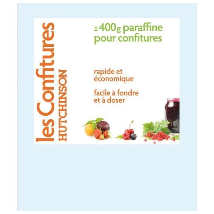 HUTCHINSON Paraffine pour Confitures - 400 g