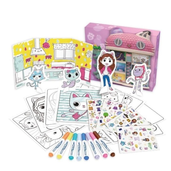 Coloriage - CRAYOLA - Color Wonder Activity Kit Gabby's Dollhouse - Co