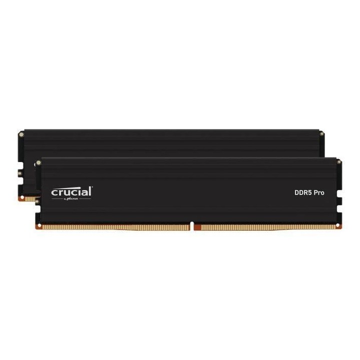 Mémoire RAM - CRUCIAL - PRO DDR5 - 96Go (2x48Go) - DDR5-5600 - UDIMM