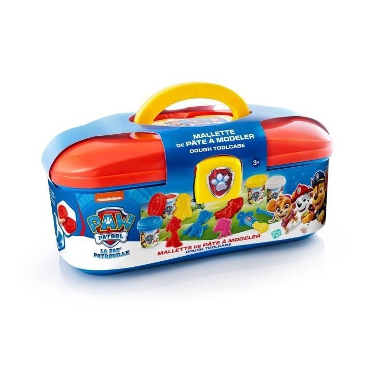 Pat Patrouille - Mallette de pâte a modeler - Loisirs Créatifs - PPC