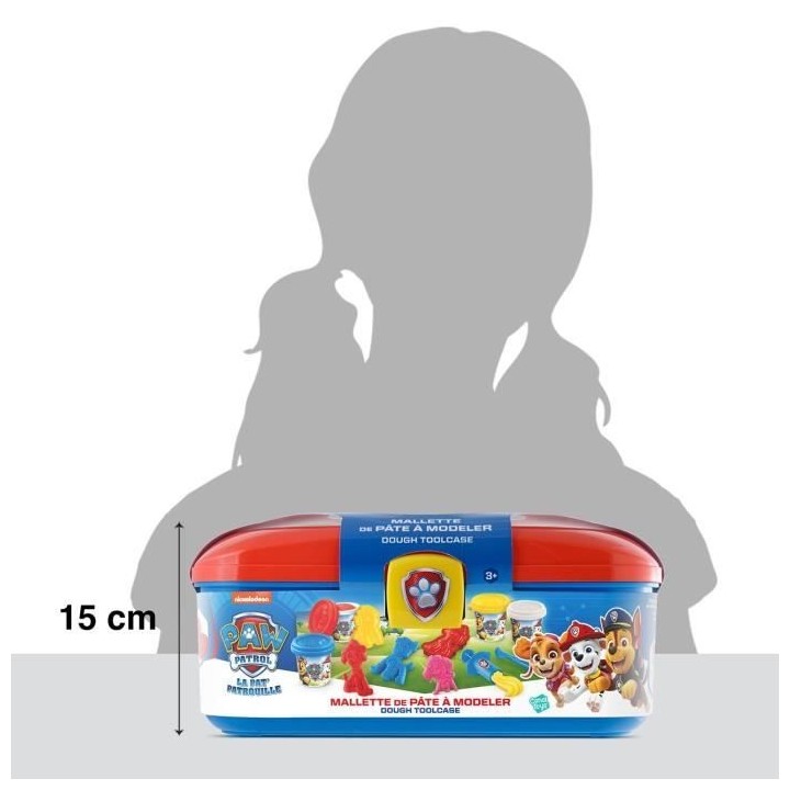 Pat Patrouille - Mallette de pâte a modeler - Loisirs Créatifs - PPC