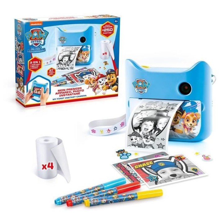 Appareil Photo Instantané Pat'Patrouille - Canal Toys - PPC 037 - Imp