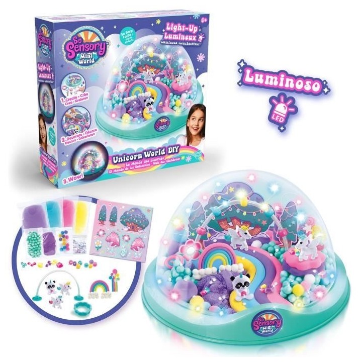 Canal Toys - So Sensory Mini World - Le Monde des Licornes DIY - SEN 0