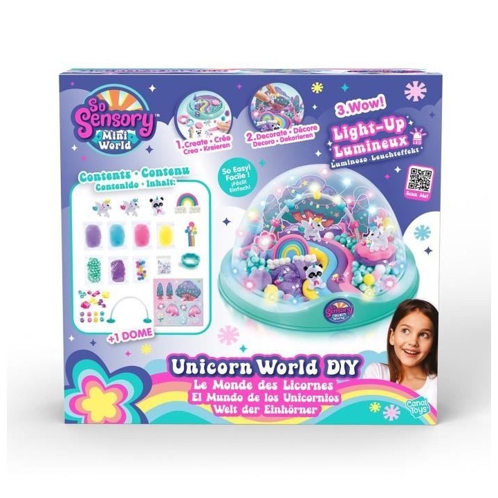 Canal Toys - So Sensory Mini World - Le Monde des Licornes DIY - SEN 0