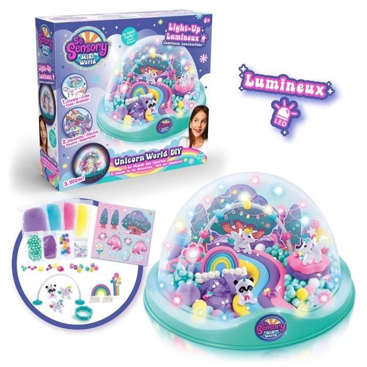 Canal Toys - So Sensory Mini World - Le Monde des Licornes DIY - SEN 0