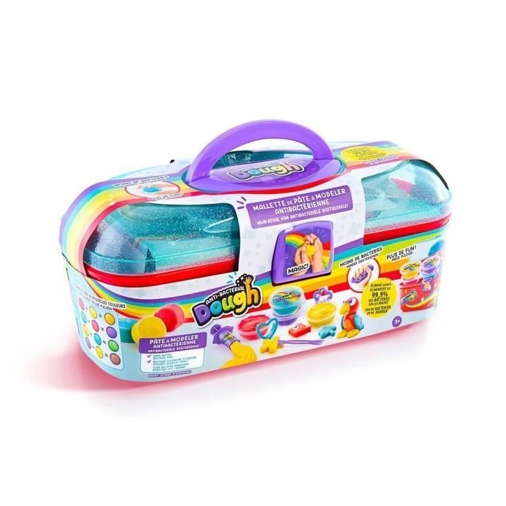 Malette de Pâte a modeler Antibactérienne - CANAL TOYS - SND 002 - B