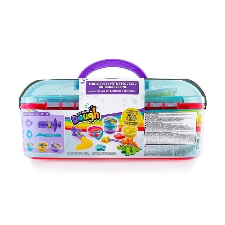 Malette de Pâte a modeler Antibactérienne - CANAL TOYS - SND 002 - B