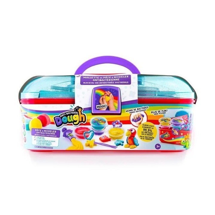 Malette de Pâte a modeler Antibactérienne - CANAL TOYS - SND 002 - B