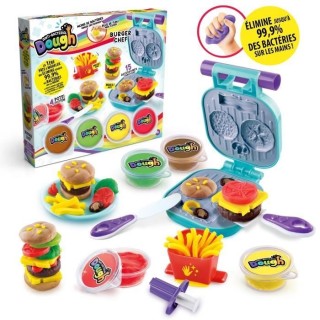 Canal Toys - Kit Burger Pâte a modeler antibactérienne - Élimine ju