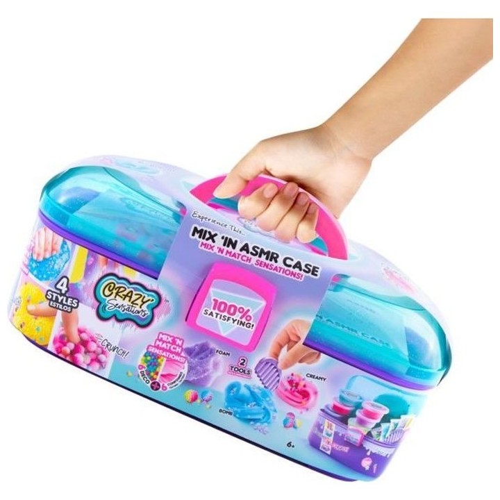 Canal Toys Mallette ASMR Crazy Sensation - Textures et décorations sa