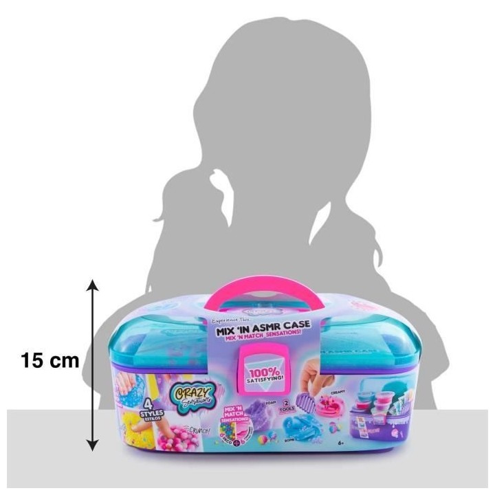 Canal Toys Mallette ASMR Crazy Sensation - Textures et décorations sa