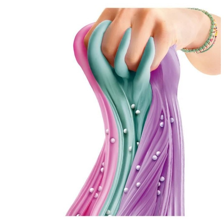 SO DIY So Slime Fluffy - Lot de 3 Slime Shakers Fluffy parfumés - Dé