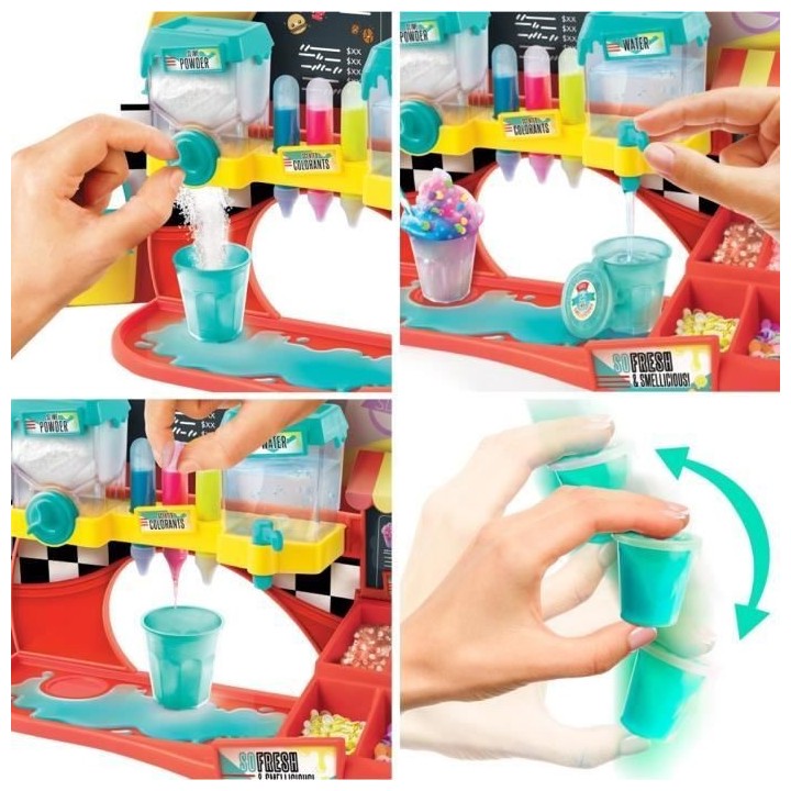 Fabrique a slime senteur fast food - CANAL TOYS - Slimelicious Factory