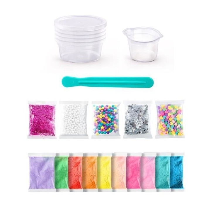 CANAL TOYS - Slime - Mix'in Kit - Pack 10 Slimes pour Enfant de 6 ans