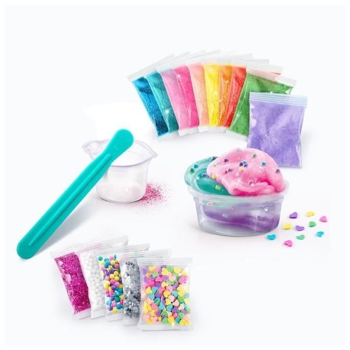 CANAL TOYS - Slime - Mix'in Kit - Pack 10 Slimes pour Enfant de 6 ans