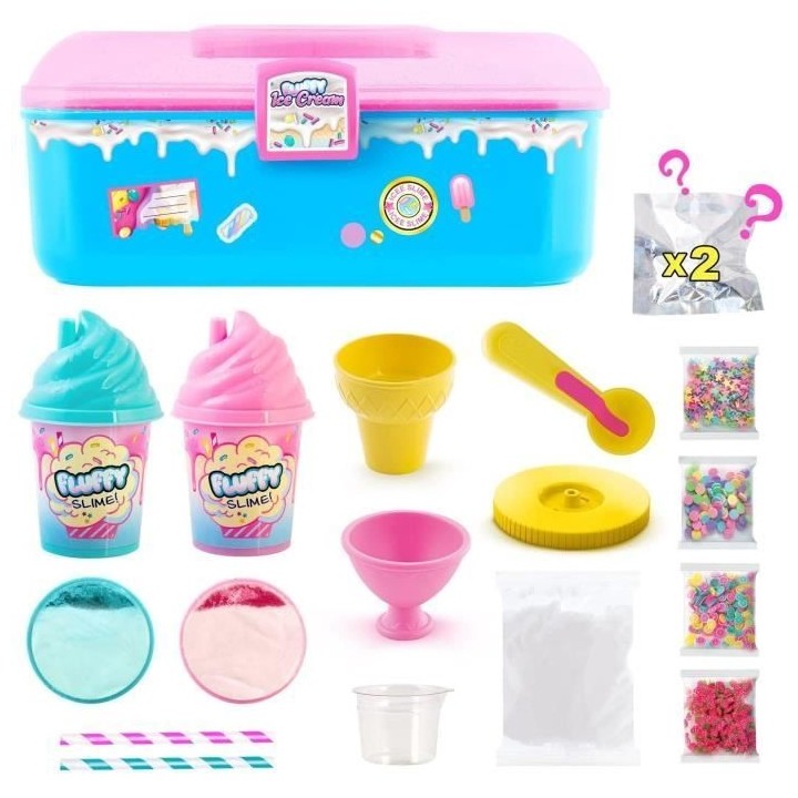 Canal Toys - Slime Fluffy Case - Fabrique ta Slime Fluffy DIY et range