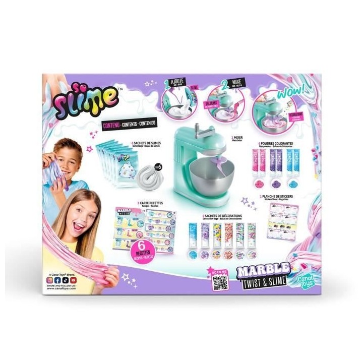 So Slime Sensations - Twist & Slime - Canal Toys SSC 229 - Loisirs Cr