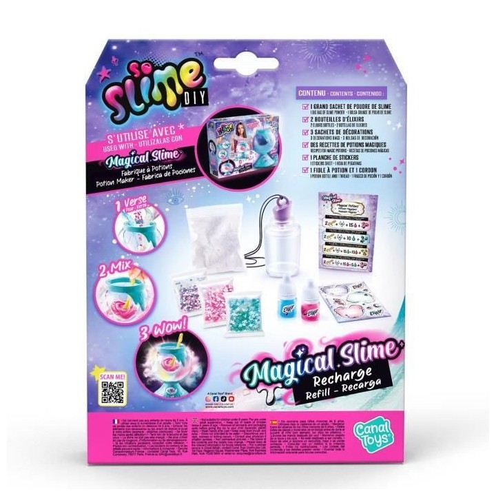 Recharge Magical Slime - CANAL TOYS - SSC 235 - Poudre, Elixirs et Dé