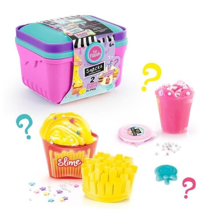 Canal Toys – So Slime - Slimelicious- Mini Market –Mini Mallette d