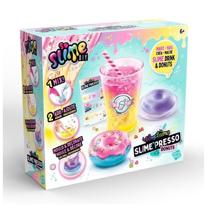Canal Toys - So Slime DIY - Slime'Presso Donuts - SSC 257