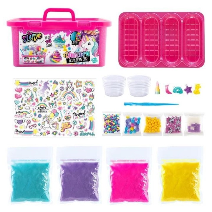 Canal Toys - So Slime - Mallette Licorne Mix'in Slime - SSC 260