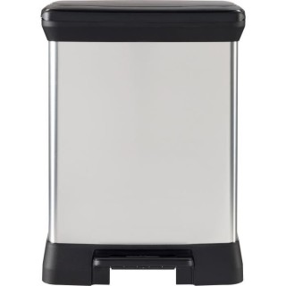 Poubelle Rectangle - DECO BIN - CURVER - 50L - Design élégant - 39 x