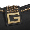 GUESS Bling Top Zip Shoulder Bag Sac a Main Noir Femme