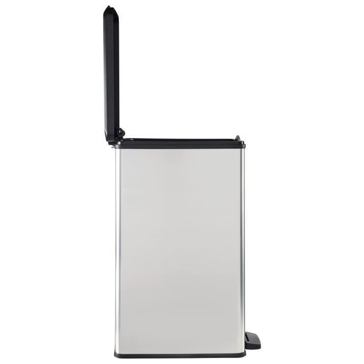 Poubelle Slim - SLIM BIN - CURVER - 40L - Gain de place - 40 x 25 x 61